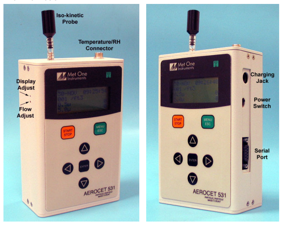美國METONE Aerocet 531S粒子計(jì)數(shù)器